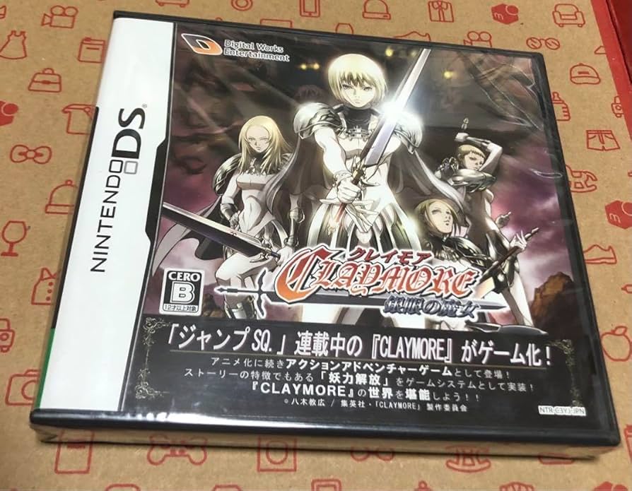 新品未開封　CLAYMORE〜銀眼の魔女〜 DS CLAYMORE〜銀眼の魔女〜